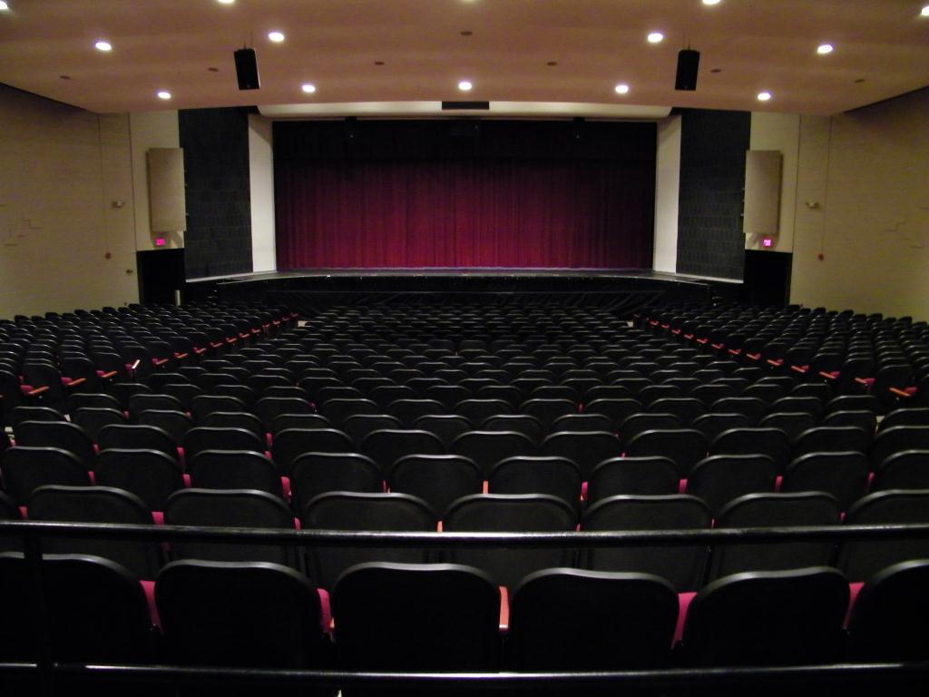 school auditorium stage